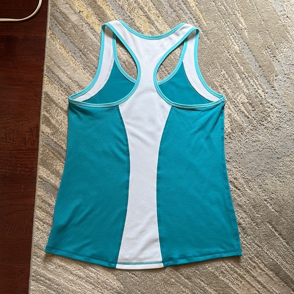 Women's champion Teal Athletic Tank Top size small EUC - Picture 5 of 5